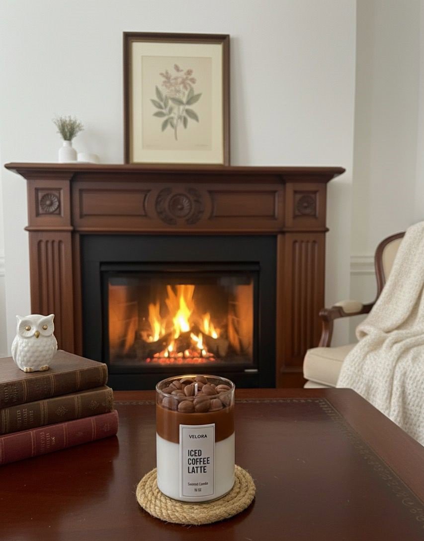 ☕ ICED COFFEE LATTE – Kahve Kokulu Soya Mum