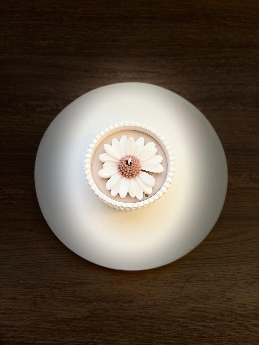 🌸 Papatya Zarafeti: Yasemin Kokulu Soya Mum